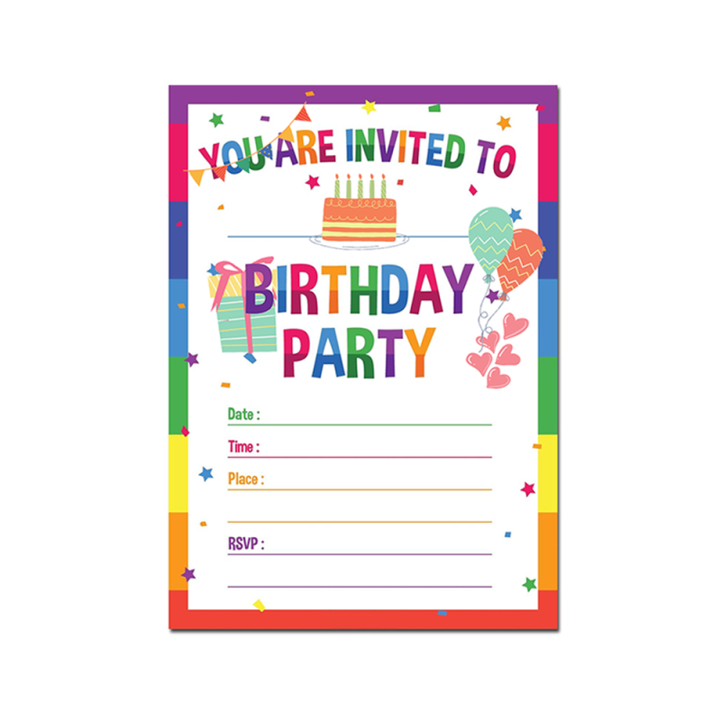 Birthday Invitation Cards