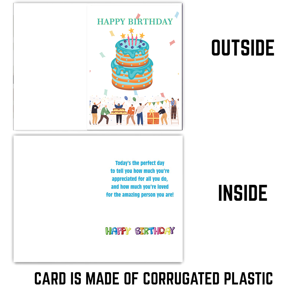 Custom Jumbo Birthday Cards