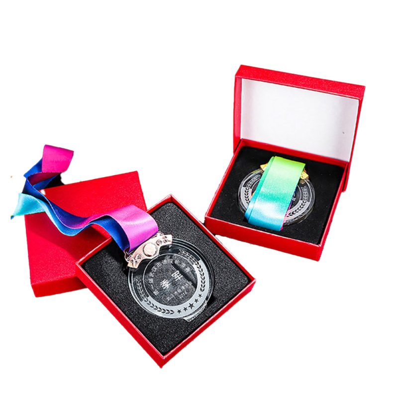 Custom Design Acrylic Medals with Gift Box