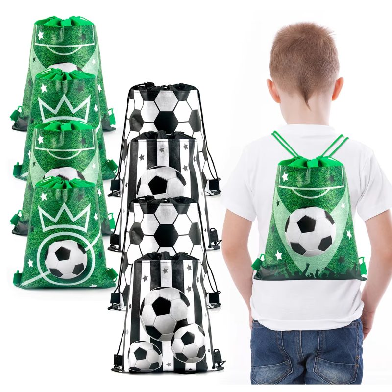 Custom Soccer Backpack Drawstring Bags