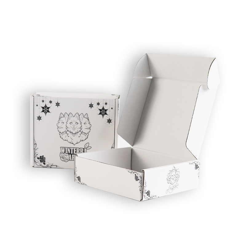 Custom Matte White Shipping Boxes