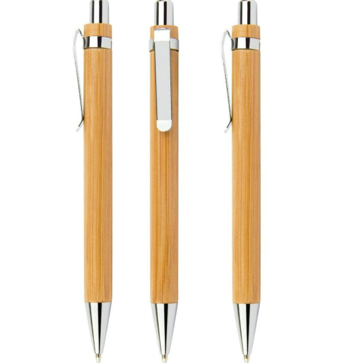 Custom Eco Friendly Bamboo Ball Pens