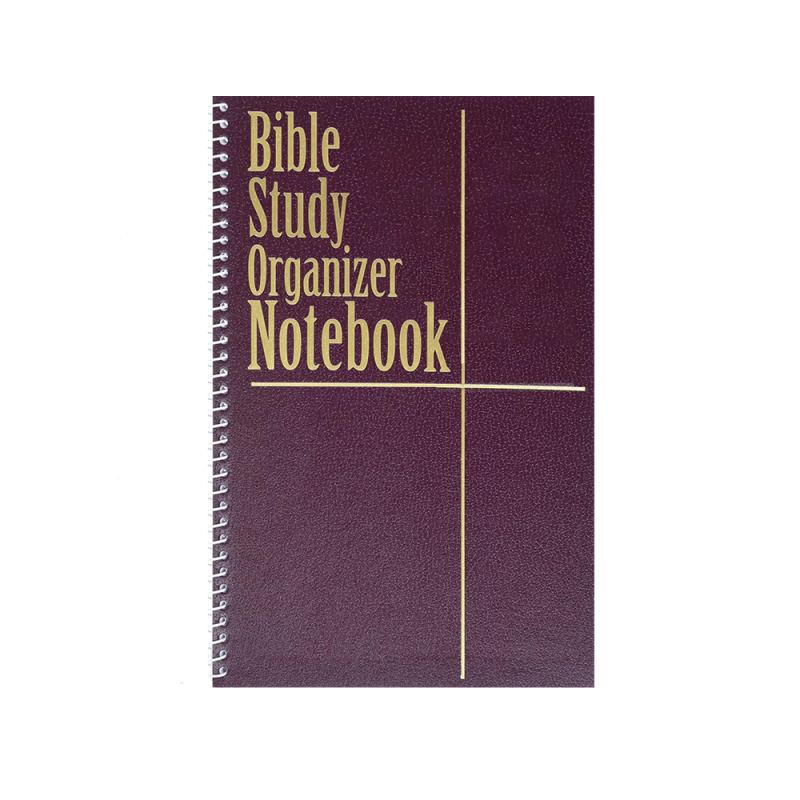 Custom Bible Study Organizer Notebook