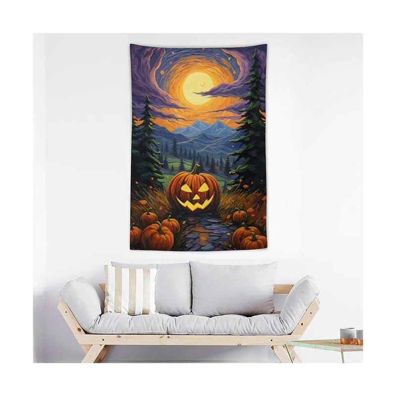 Custom Halloween Decorative Tapestry